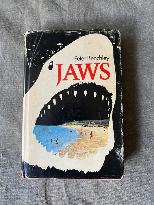 Peter Benchley’s Jaws Hardback Book 1st Edition 1974 (UK EDITION)