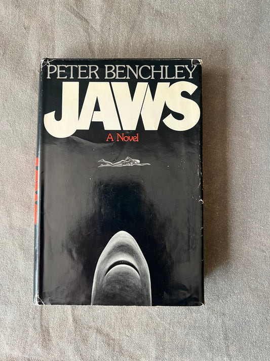 JAWS by PETER BENCHLEY HARDCOVER 1ST EDITION 1974 (US EDITION)