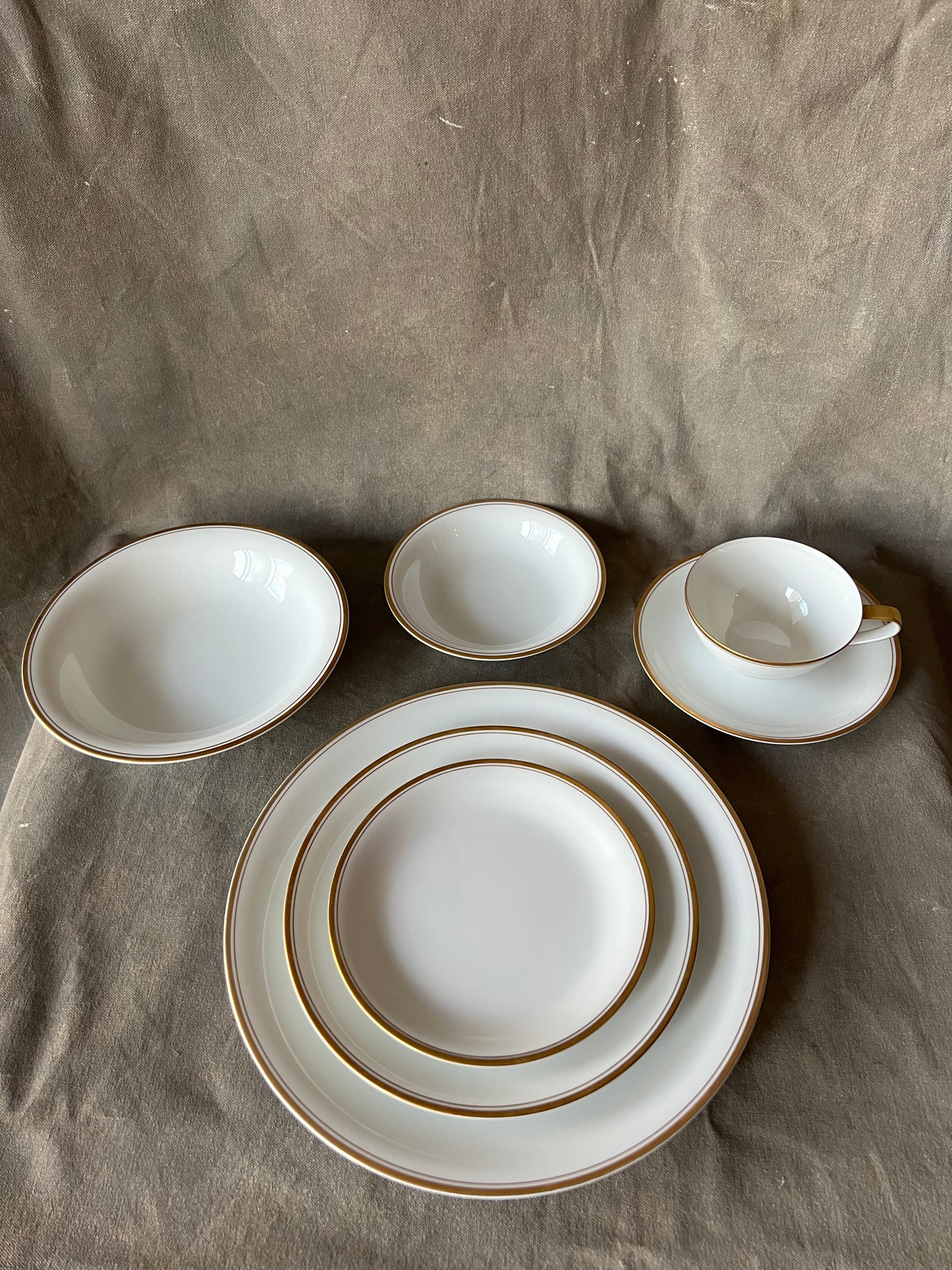 Service for 10 Vintage Noritake Japan Bradford China Set #5182 (7 pieces per setting)