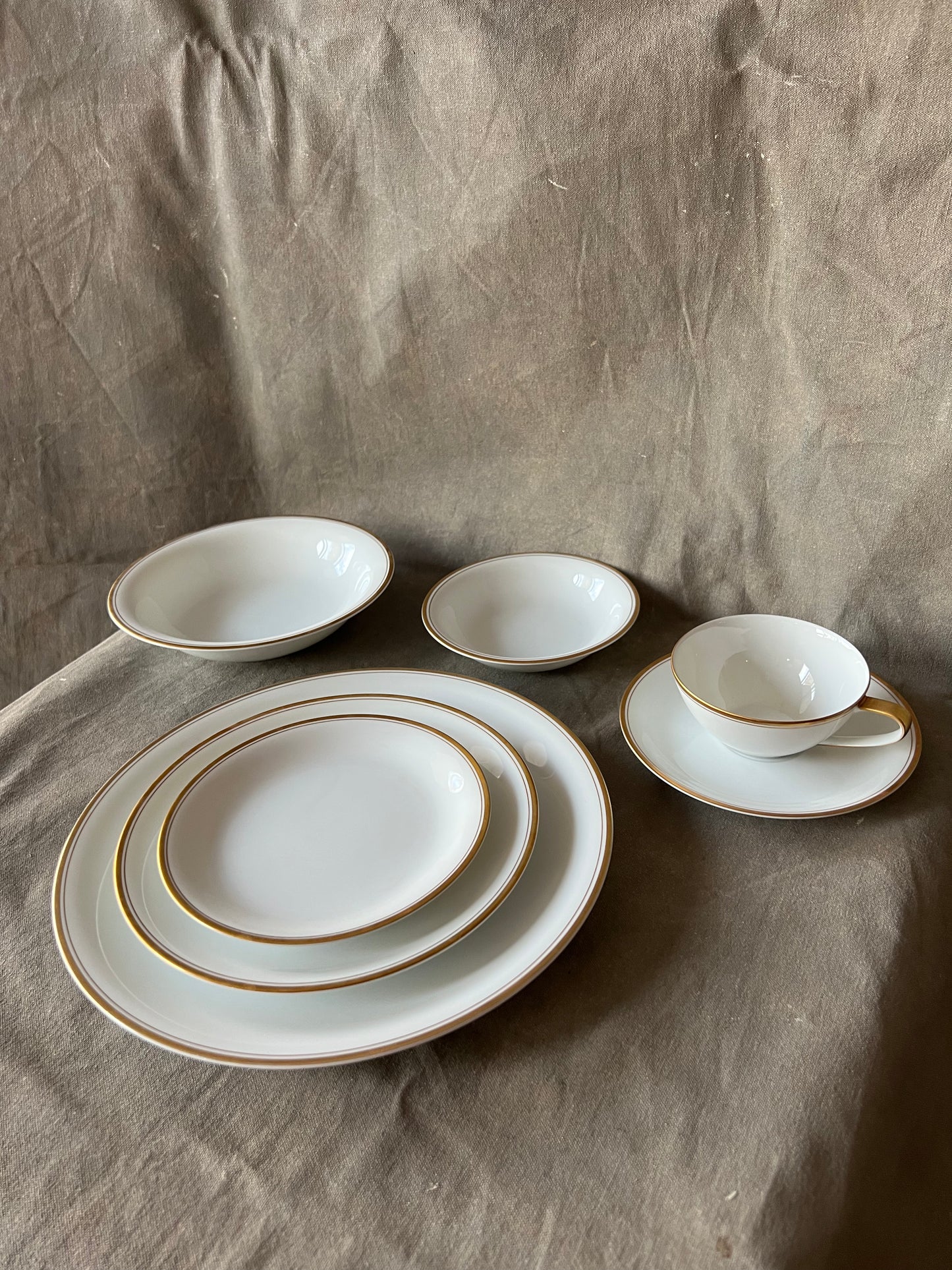 Service for 10 Vintage Noritake Japan Bradford China Set #5182 (7 pieces per setting)